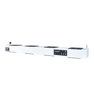 KP1004D第4代半智能型懸掛式四頭離子風機